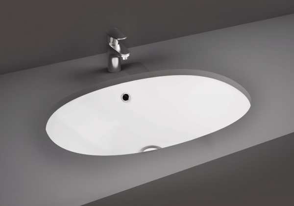 RAK Lily Under Counter Washbasin 465 x 335 OC71AWHA