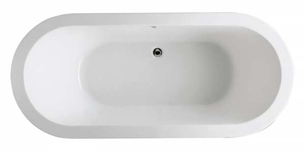 RAK DKM Double Ended Acrylic Bath 1800 x 800 BT58AWHA