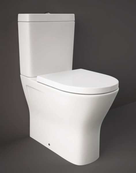 RAK Resort Maxi Close Coupled Fully Skirted WC inc. Soft Close Seat 360 x 650