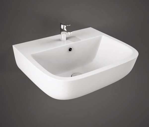 RAK Series 600 Wall Hung 2 Tap Hole Handrinse Basin 400 x 365 SE0502AWHA