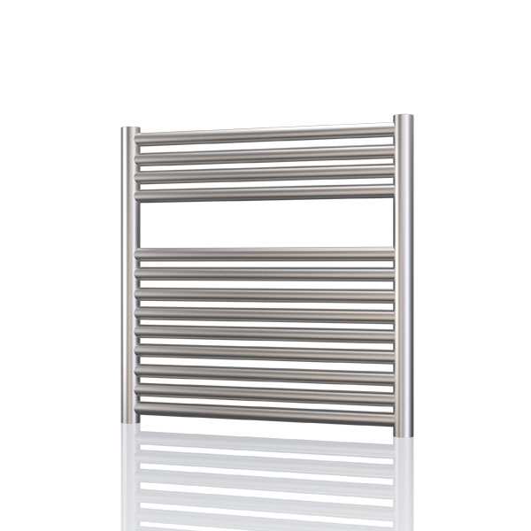 Radox Premier XL Flat Horizontal 600 x 750 STAINLESS STEEL Towel Radiator