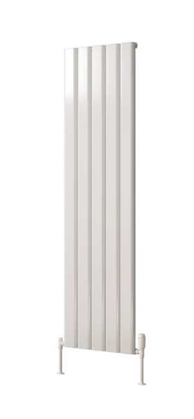 Reina Vicari White Single Vertical Aluminium Radiator 1800 x 500mm