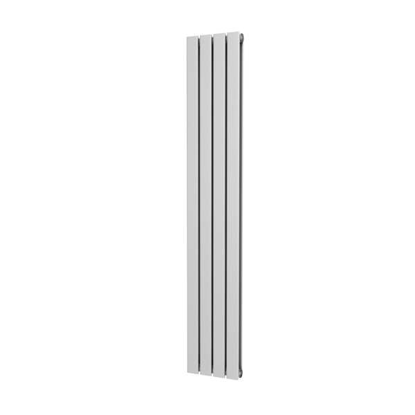 Riviera White Plano Flat Tube Designer Radiator Double Sided 1600 x 272mm