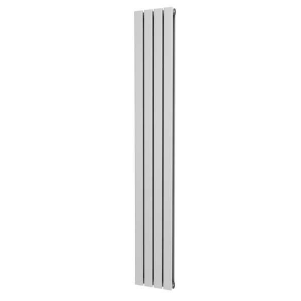 Riviera White Plano Flat Tube Designer Radiator Double Sided 1800 x 272mm