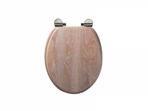 Roper Rhodes Traditional Solid Wood Toilet Seat Solid Limed Oak