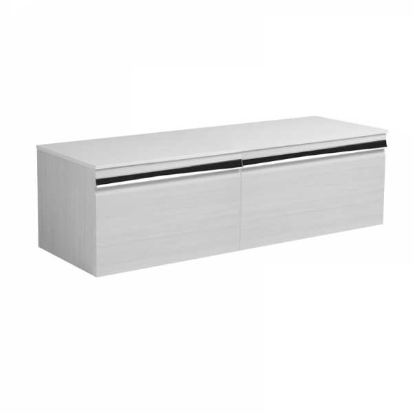 Roper Rhodes Pursuit 1200 Alpine Elm Vanity Unit and Worktop PUR1200AE SSW12042