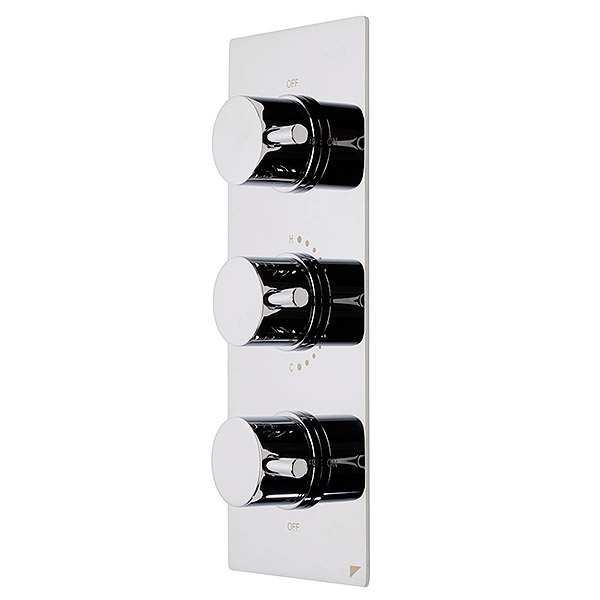 Roper Rhodes Event Round Triple Concealed Shower Valve SV1409