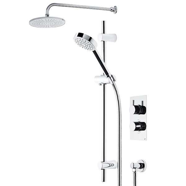 Roper Rhodes Event Round Dual Function Shower System With Fixed Shower Head SVSET01