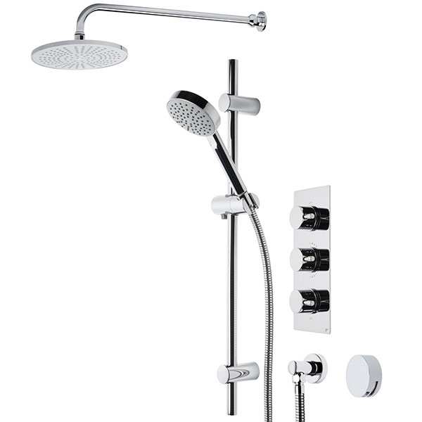 Roper Rhodes Event Round Triple Function Shower System SVSET22