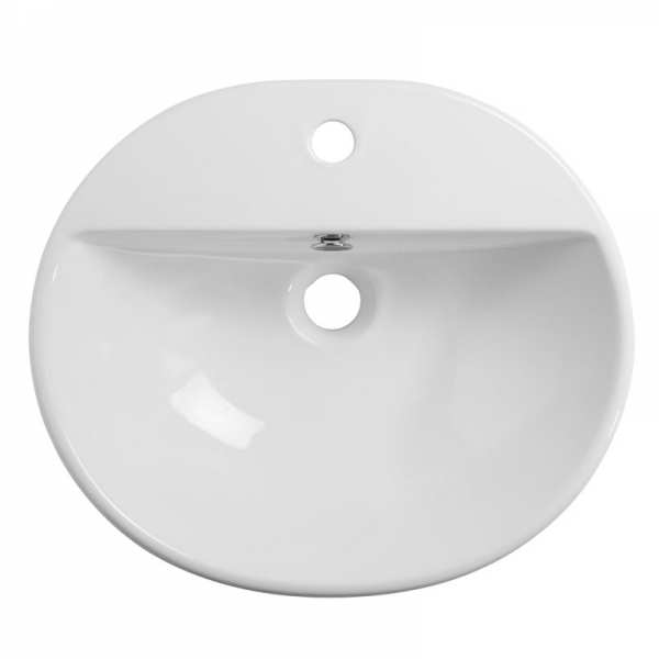 Roper Rhodes Zest 500mm 1 Tap Hole Semi Countertop Basin Z3SCBAS