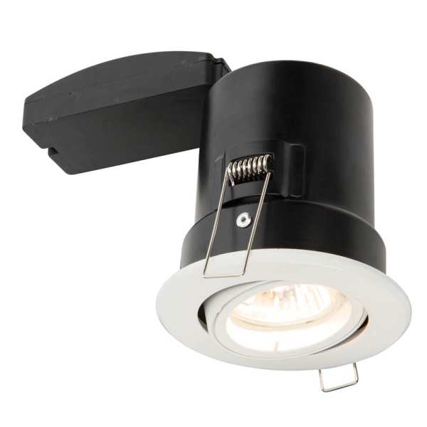 Saxby shieldPLUS MV Tilt Halogen Downlight 61060