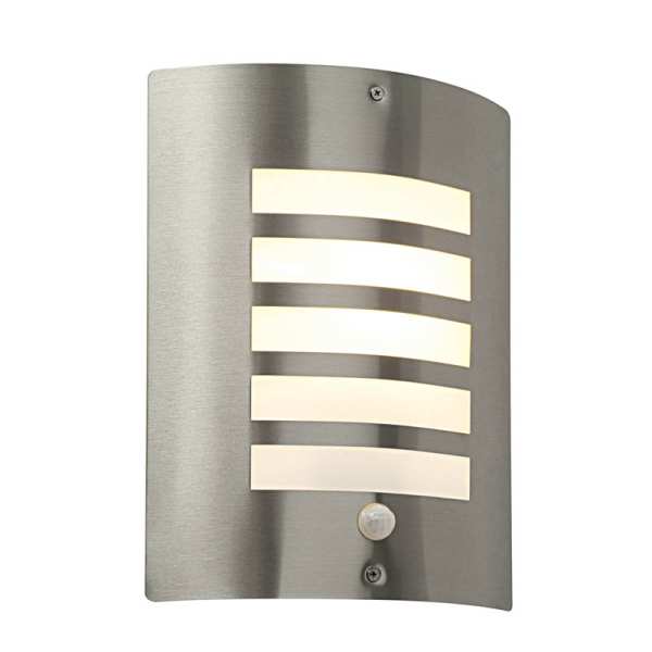 Saxby Bianco PIR Outdoor Automatic Wall Light ST031FPIR