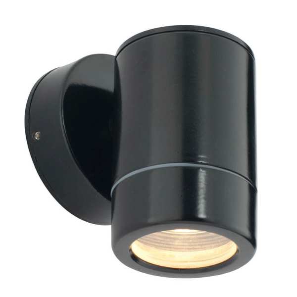 Saxby Odyssey Outdoor Non Automatic LED Wall Light ST5009BK