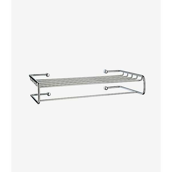 Smedbo Sideline Towel Shelf with Towel Rail Polished Chrome DK1050