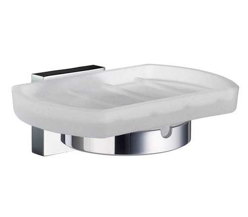 Smedbo House Glass Soap Dish with Holder