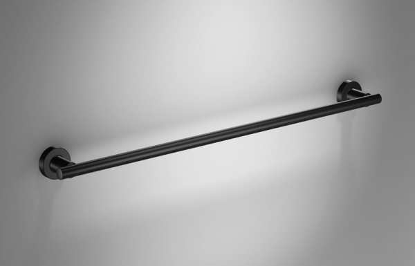 Sonia Tecno Project Towel Rail 66cm Black 166206