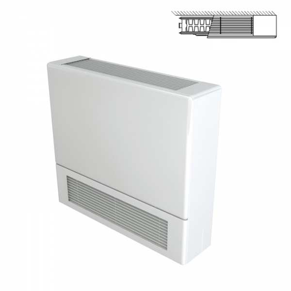 Stelrad Low Surface Temperature Convector Radiator K2 type 22 800mm x 1360mm White 145468