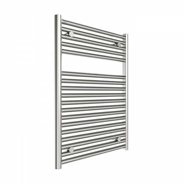 Tissino Hugo Towel Rail 812 x 600 Chrome Factory Filled Thermo Electric