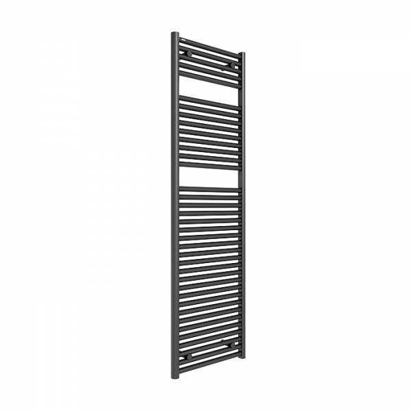 Tissino Hugo Towel Rail 1652 x 500 Anthracite Factory Filled Thermo Electric