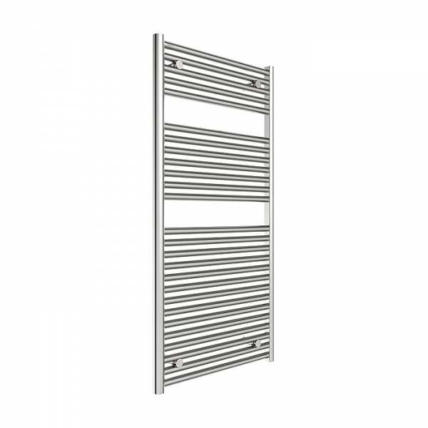 Tissino Hugo Towel Rail 1212 x 600 Chrome Factory Filled Electric