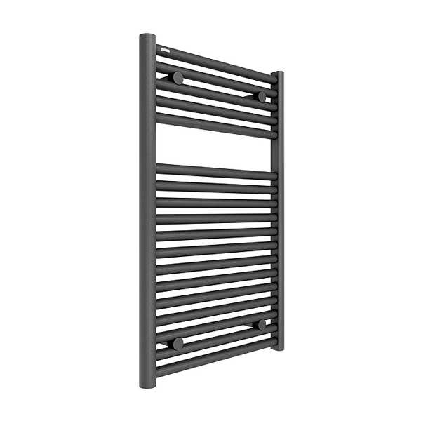 Tissino Hugo Towel Rail 812 x 500 Anthracite Factory Filled Electric