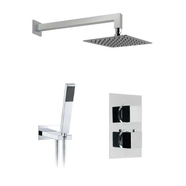 Vado Mix 2 Outlet Thermostatic Shower Package Inc. Mini Shower Kit
