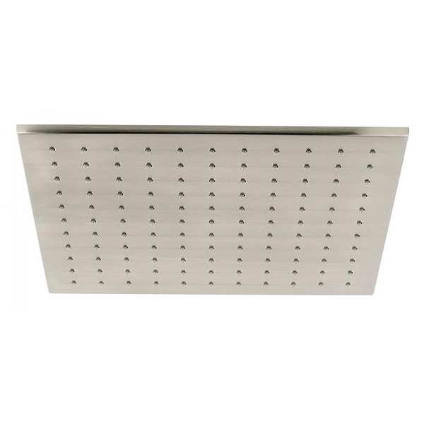 Vado Individual Brushed Nickel Square Shower Head 300mm