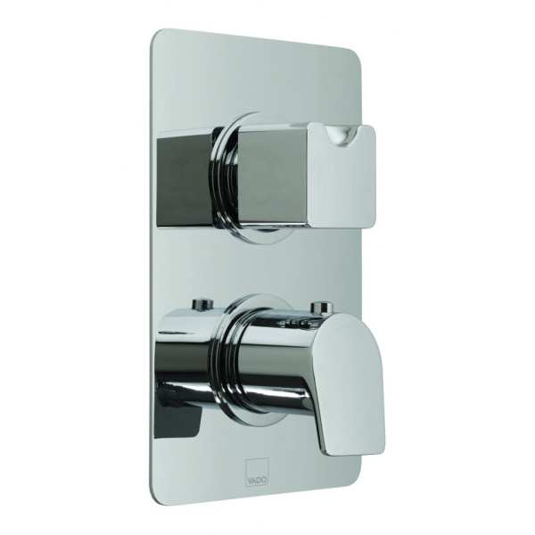 Vado Concealed 2 Outlet Thermostatic Shower Valve With Integrated Diverter