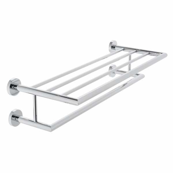 Vado Spa Towel Shelf with Towel Rail 600mm