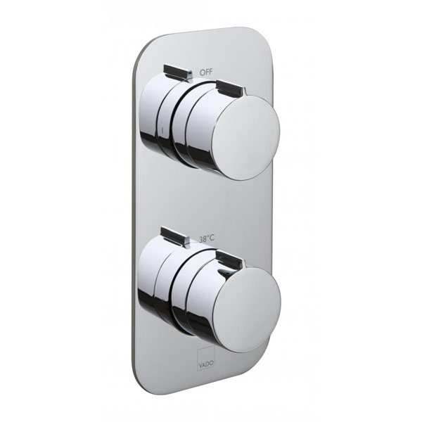 Vado Tablet 1 Outlet Concealed Thermostatic Shower Valve Vertical