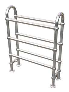 Abacus Elegance Crown Traditional Towel Radiator 778 x 686 CHROME