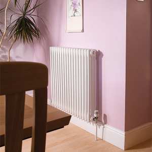 Apollo Roma 3 Column Horizontal Steel Column Radiator 750 x 490mm 3C7.5H500