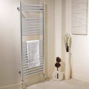 Apollo Venezia Contemporary Chrome Towel Warmer 1200 x 500mm