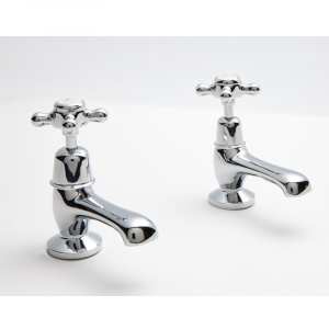 BC Designs Victrion Crosshead Basin Pillar Taps CTA005