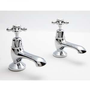 BC Designs Victrion Crosshead Bath Pillar Taps CTA010