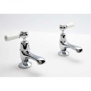 BC Designs Victrion Lever Basin Pillar Taps CTB105