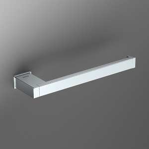 Sonia S Cube Chrome Open 200mm Towel Bar