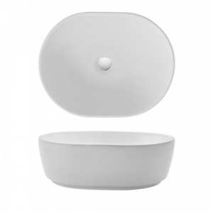 Crosswater Pearl Countertop Ceramic Basin CT05823UCW