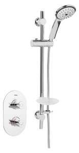 Bristan Artisan Thermostatic Recessed Dual Control Valve and Kit AR3 SHCMT C