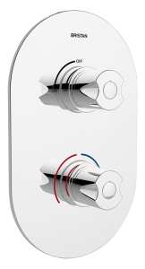 Bristan Artisan Thermostatic Recessed Dual Control Valve Only AR3 SHCVO C