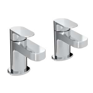 Bristan Frenzy Bath Pillar Taps Chrome FRZ 34 C