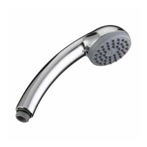 Bristan Single Function Rub Clean Shower Handset 100 Chrome Plated HAND100 C