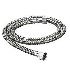 Bristan 1.5m Nut to Nut Stainless Steel 8mm Shower Hose HOS 150NN01 C