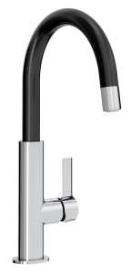 Bristan Melba Mono Kitchen Mixer Tap MLB SNK BLK