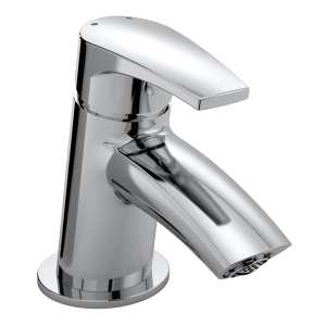 Bristan Orta Basin Mixer Tap with Clicker Waste Chrome OR BAS C