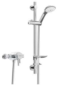 Bristan Prism Exposed Concentric Chrome Shower Valve Kit PM2 CSHXAR C