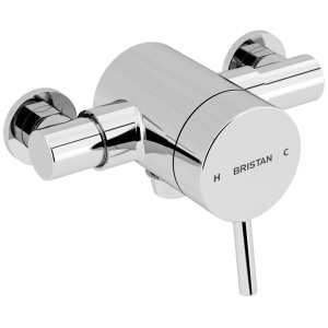 Bristan Prism Exposed Sequential Chrome Shower Valve Only  PM2 SQSHXVO C