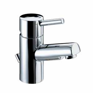 Bristan Prism Basin Mixer Tap with Eco Click and Pop up Waste PM EBAS C