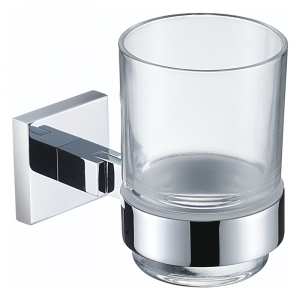 Bristan Square Tumbler and Holder SQ HOLD C