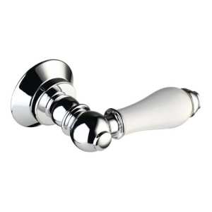 Bristan Cistern Lever 6 Chrome Plated With White Components W CL6 C WHT